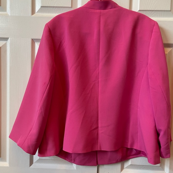Kasper Pink Sleeveless Dress with Jacket Size 18W - Picture 10 of 10